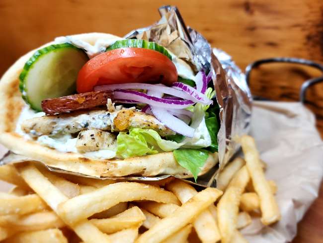 CHICKEN GYRO BASKET