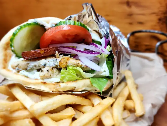 CHICKEN GYRO BASKET