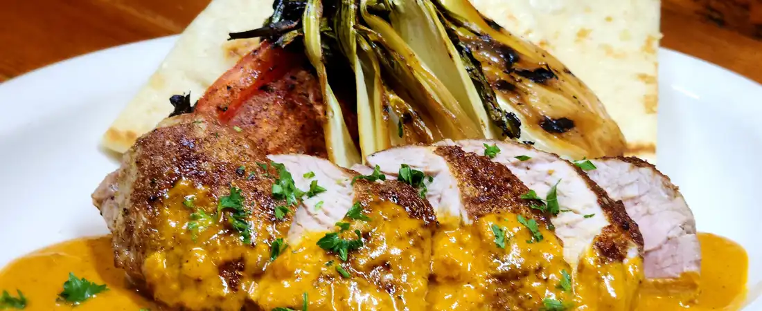 coriander pork