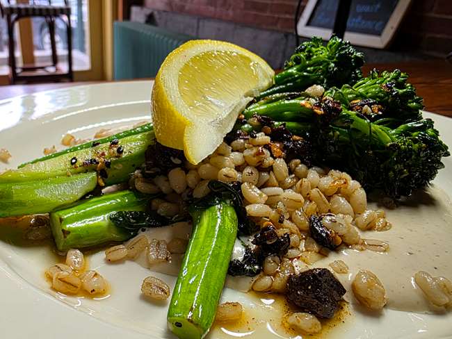 Seared Broccolini