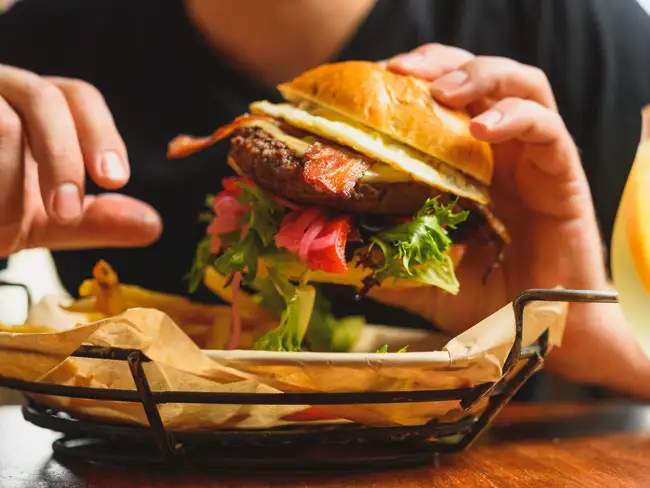 The Squeeze Burger Basket