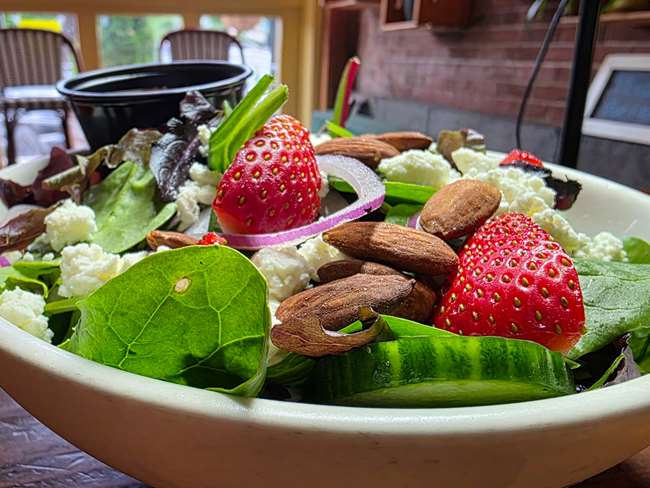 Strawberry Mesclun Salad